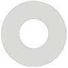 Vex Robotics 275-1025-PACK-25 - Teflon Washer 25-Pack