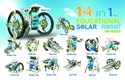 OWI-MSK615 14 in 1 Educational Solar Robot Kit