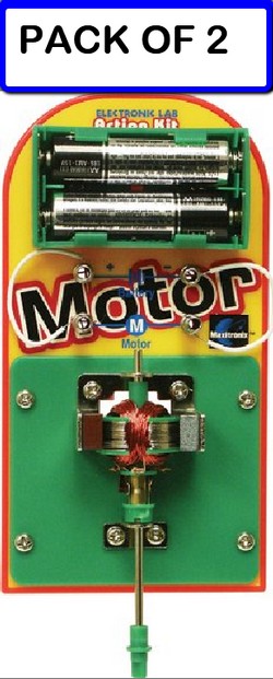 (CLASSPACK OF 2) ELENCO MX-510M Electronic Motor Action DIY Kit AGES 8+