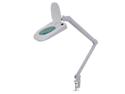 VELLEMAN VTLLAMP1WU LED DESK LAMP WITH MAGNIFYING GLASS 5 DIOPTRE- 6W - 64 LEDS - WHITE