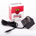Official Raspberry Pi 4 AC ADAPTER Power Supply-(US) Black, UL, SC0218